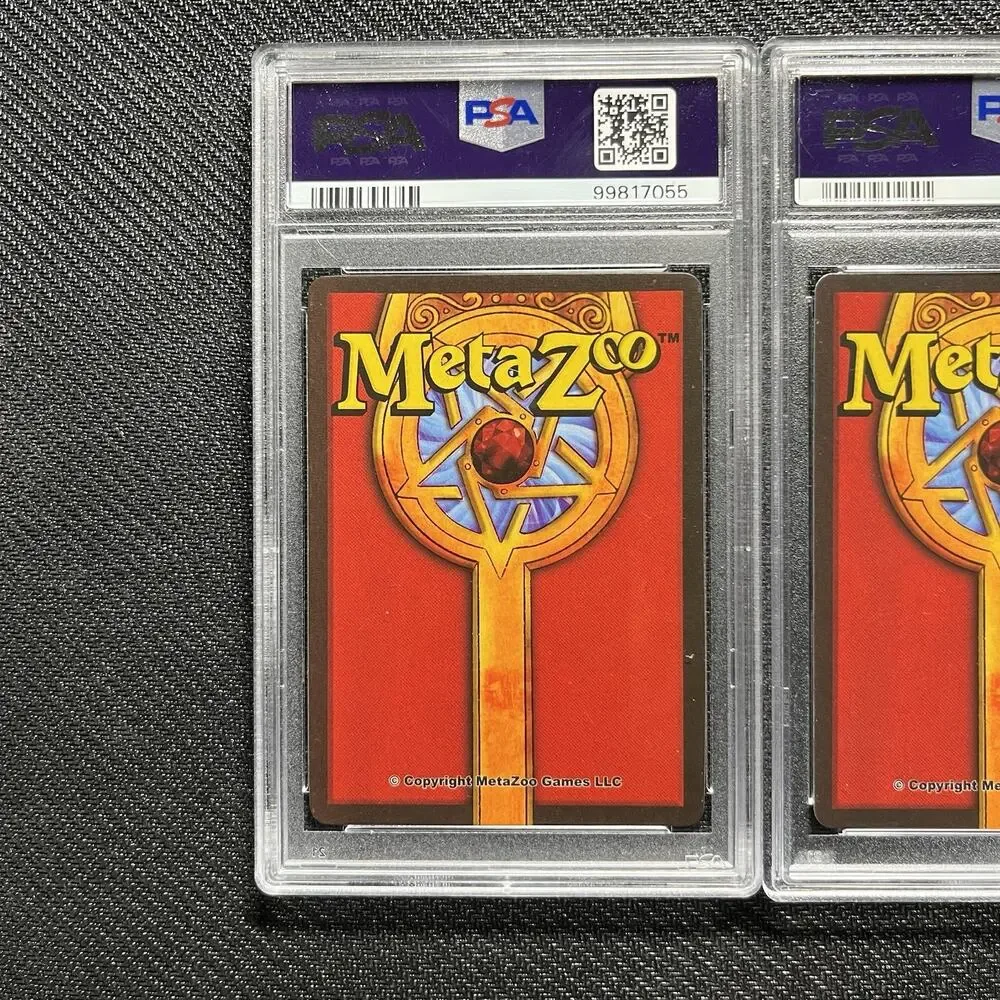 Metazoo Mothman Bigfoot Piasa Bird PSA 9 Lot Mint 1st Edition Full Holo Chase